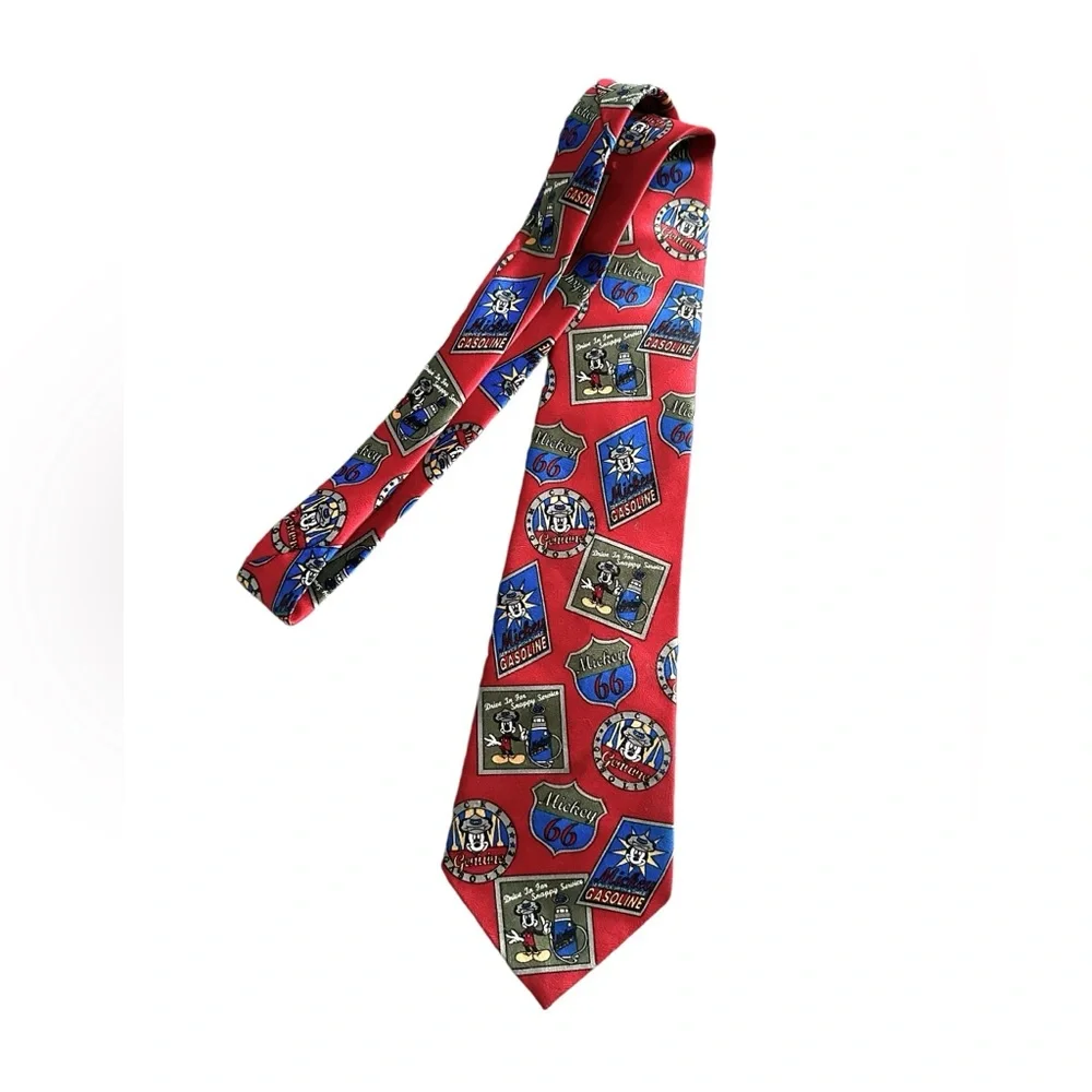 Vintage Mickey Mouse Unlimited Neck‎ Tie